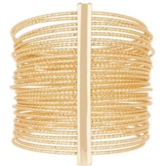 Diamond Cut Bangles Bracelet - Picture 2 of 2